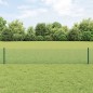 vidaXL Recinzione in Filo Saldato con 22 Pali U Verde 0.4x50 m Acciaio vidaXL Recinzione in Filo Saldato con 22 Pali U Verde 0.4x50 m Acciaio
