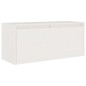 Pensile Bianco 80x30x35 cm in Legno Massello di Pino Pensile Bianco 80x30x35 cm in Legno Massello di Pino