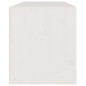 Pensile Bianco 80x30x35 cm in Legno Massello di Pino Pensile Bianco 80x30x35 cm in Legno Massello di Pino
