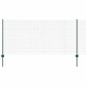 vidaXL Recinzione in Filo Saldato con 22 Post U Verde 1x50 m Acciaio