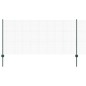 vidaXL Recinzione in Filo Saldato con 22 post U Verde 1x50 m in Acciaio