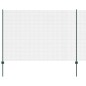 vidaXL Recinzione in Filo Saldato con 22 Post U Verde 1.5x50 m Acciaio