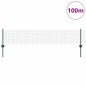vidaXL Recinzione in rete saldata con 44 post U Verde 0.4x100 m Acciaio vidaXL Recinzione in rete saldata con 44 post U Verde 0.4x100 m Acciaio