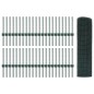 vidaXL Recinto in Rete Saldata con 44 Pali U Verde 0.4x100 m Acciaio vidaXL Recinto in Rete Saldata con 44 Pali U Verde 0.4x100 m Acciaio