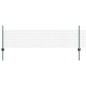 vidaXL Recinto in Filo Saldato con 44 U Posts Verde 0.5x100 m Acciaio vidaXL Recinto in Filo Saldato con 44 U Posts Verde 0.5x100 m Acciaio