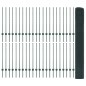 vidaXL Recinzione in Rete Saldata con 44 Pali U Verde 1x100 m Acciaio vidaXL Recinzione in Rete Saldata con 44 Pali U Verde 1x100 m Acciaio