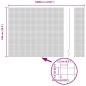 vidaXL Recinzione in Rete Saldata con 44 Pali U Verde 1x100 m Acciaio vidaXL Recinzione in Rete Saldata con 44 Pali U Verde 1x100 m Acciaio