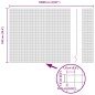 vidaXL Recinzione in Rete Saldato con 44 U Post Verde 1x100 m Acciaio vidaXL Recinzione in Rete Saldato con 44 U Post Verde 1x100 m Acciaio