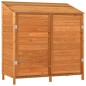 Capanno da Giardino Marrone 102x52x112 cm Legno Massello Abete Capanno da Giardino Marrone 102x52x112 cm Legno Massello Abete