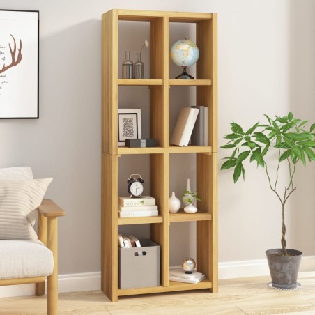 Libreria 70x30x180 cm in Legno Massello di Teak