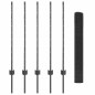 vidaXL Set di Recinzione da Giardino Set di 2 Grigio Metallo 10 x 1 m vidaXL Set di Recinzione da Giardino Set di 2 Grigio Metallo 10 x 1 m