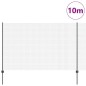vidaXL Recinzione in Rete Saldato con 10 Post U Grigio 1.6x10 m Acciaio vidaXL Recinzione in Rete Saldato con 10 Post U Grigio 1.6x10 m Acciaio