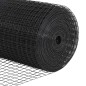 vidaXL Recinzione in rete saldata con 22 pali a U Grigio 0,5x50 m Acciaio vidaXL Recinzione in rete saldata con 22 pali a U Grigio 0,5x50 m Acciaio