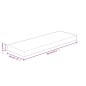 Ripiano 40x20x4 cm Legno Massello di Rovere Non Trattato