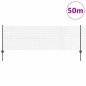 vidaXL Recinzione in Filo Saldato con 22 Post Grigi 0,8x50 m Acciaio vidaXL Recinzione in Filo Saldato con 22 Post Grigi 0,8x50 m Acciaio