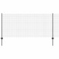 vidaXL Recinzione in Filo Saldato con 44 Post U Grigio 1x50 m Acciaio