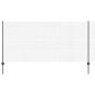 vidaXL Recinzione in Rete Saldati con 44 Post U Grigia 1.2x50 m in Acciaio