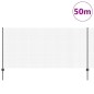 vidaXL Recinzione in Rete Saldati con 44 Post U Grigia 1.2x50 m in Acciaio