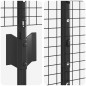 vidaXL Recinzione in Filo Saldato con 44 Post Grigio 1.2x50 m Acciaio vidaXL Recinzione in Filo Saldato con 44 Post Grigio 1.2x50 m Acciaio