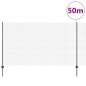 vidaXL Recinzione in Rete Saldato con 44 Post U Grigio 1.4x50 m Acciaio vidaXL Recinzione in Rete Saldato con 44 Post U Grigio 1.4x50 m Acciaio