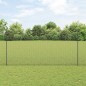 vidaXL Recinzione in filo saldato con 44 Post Grigio 1.5x50 m Acciaio vidaXL Recinzione in filo saldato con 44 Post Grigio 1.5x50 m Acciaio