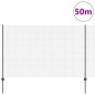 vidaXL Recinzione in filo saldato con 44 Post Grigio 1.5x50 m Acciaio vidaXL Recinzione in filo saldato con 44 Post Grigio 1.5x50 m Acciaio