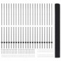 vidaXL Recinzione in filo saldato con 44 Post Grigio 1.5x50 m Acciaio vidaXL Recinzione in filo saldato con 44 Post Grigio 1.5x50 m Acciaio