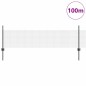 vidaXL Recinzione in Rete Saldato con 44 Post U Grigio 0.5x100 m Acciaio vidaXL Recinzione in Rete Saldato con 44 Post U Grigio 0.5x100 m Acciaio