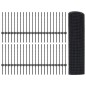 vidaXL Recinzione in Rete Saldato con 44 Post U Grigio 0.5x100 m Acciaio vidaXL Recinzione in Rete Saldato con 44 Post U Grigio 0.5x100 m Acciaio