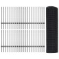 vidaXL Recinzione in Rete Saldato con 44 U Post Grigio 0.8x100 m Acciaio vidaXL Recinzione in Rete Saldato con 44 U Post Grigio 0.8x100 m Acciaio