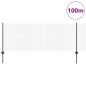 vidaXL Recinzione in Rete Saldata con 44 Post di U Grigia 0.8x100 m in Acciaio vidaXL Recinzione in Rete Saldata con 44 Post di U Grigia 0.8x100 m in Acciaio