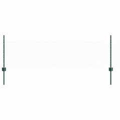Pali per Recinzione vidaXL 11 pcs U-Channel Verdi 60 cm in Acciaio