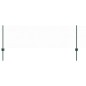 vidaXL Posti da Recinzione 11 pz U-Channel Verde 120 cm Acciaio vidaXL Posti da Recinzione 11 pz U-Channel Verde 120 cm Acciaio