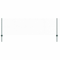 Pali per Recinzioni vidaXL 5 pz U-Channel Verde 80 cm Acciaio