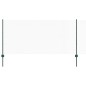 Pali Recinzione vidaXL 5 pcs U-Channel Verde 100 cm Acciaio