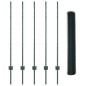 Pali da Recinzione vidaXL 5 pcs U-Channel Verde 120 cm Acciaio Pali da Recinzione vidaXL 5 pcs U-Channel Verde 120 cm Acciaio