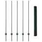 Pali per Recinto vidaXL 5 pz U-Channel Verde 140 cm Acciaio