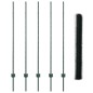 Pali recinzione vidaXL 5 pz U-Channel Verde 140 cm Acciaio Pali recinzione vidaXL 5 pz U-Channel Verde 140 cm Acciaio