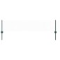Pali per Recinzione vidaXL 11 pcs U-Channel Verde 40 cm Acciaio Pali per Recinzione vidaXL 11 pcs U-Channel Verde 40 cm Acciaio