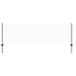 Pali da Recinzione vidaXL 11 pz U-Channel Verde 80 cm Acciaio Pali da Recinzione vidaXL 11 pz U-Channel Verde 80 cm Acciaio