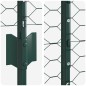 vidaXL Set di Recinzioni da Giardino Set di 2 Verde Metallo Grande vidaXL Set di Recinzioni da Giardino Set di 2 Verde Metallo Grande