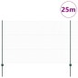 vidaXL Set di Recinzione da Giardino Set di 2 Verde Metallo, Plastica vidaXL Set di Recinzione da Giardino Set di 2 Verde Metallo, Plastica