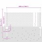 Pali di Recinzione vidaXL 11 pz U-Channel Verde 60 cm Acciaio Pali di Recinzione vidaXL 11 pz U-Channel Verde 60 cm Acciaio