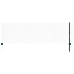 Pali per Recinzione vidaXL 11 pcs U-Channel Verde 80 cm Acciaio