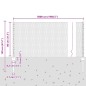 Pali di Recinzione vidaXL 11 pz U-Channel Verde 80 cm Acciaio Pali di Recinzione vidaXL 11 pz U-Channel Verde 80 cm Acciaio