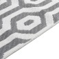 Tappeto Grigio 160x230 cm in Cotone Tappeto Grigio 160x230 cm in Cotone