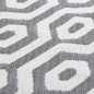 Tappeto Grigio 160x230 cm in Cotone Tappeto Grigio 160x230 cm in Cotone