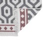 Tappeto Grigio 160x230 cm in Cotone Tappeto Grigio 160x230 cm in Cotone
