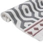Tappeto Grigio 160x230 cm in Cotone Tappeto Grigio 160x230 cm in Cotone
