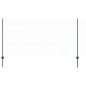Pali per Recinzione vidaXL 11 pz U-Channel Verde 120 cm Acciaio Pali per Recinzione vidaXL 11 pz U-Channel Verde 120 cm Acciaio